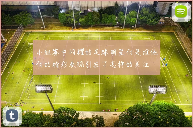 小组赛中闪耀的足球明星们是谁他们的精彩表现引发了怎样的关注